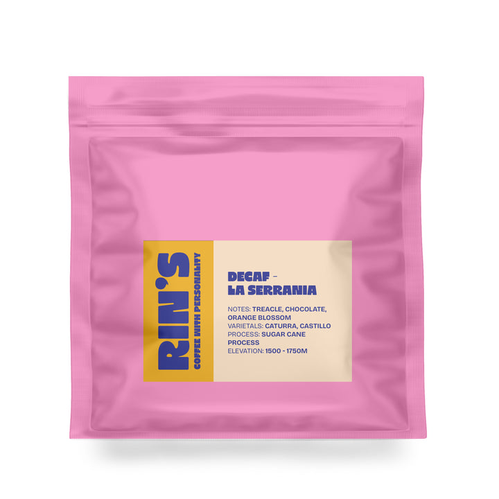 Decaf Colombia: La Serrania Coffee - Great Taste 2 Stars