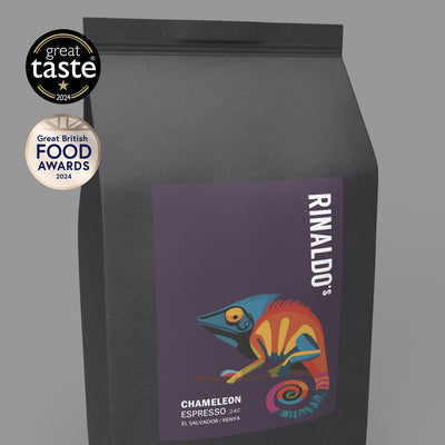 Chameleon award winning espresso bag