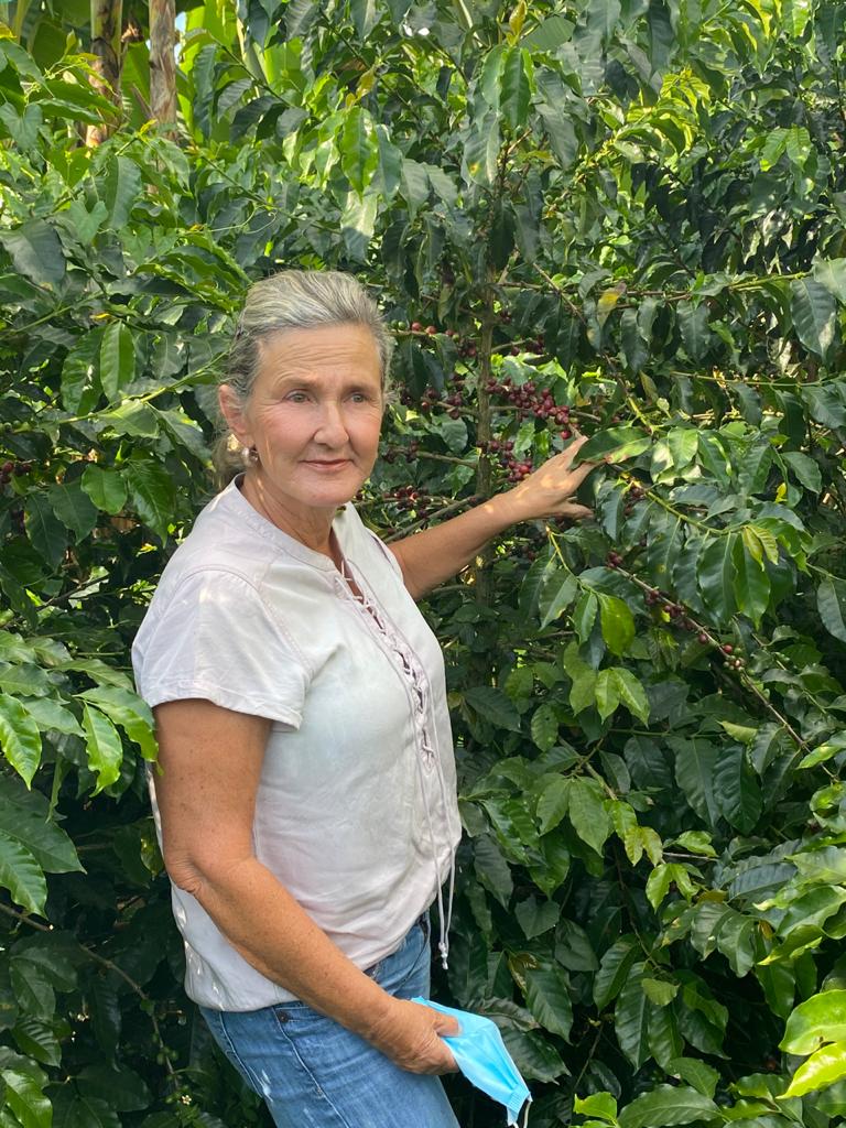 Colombia award winning coffee farmer