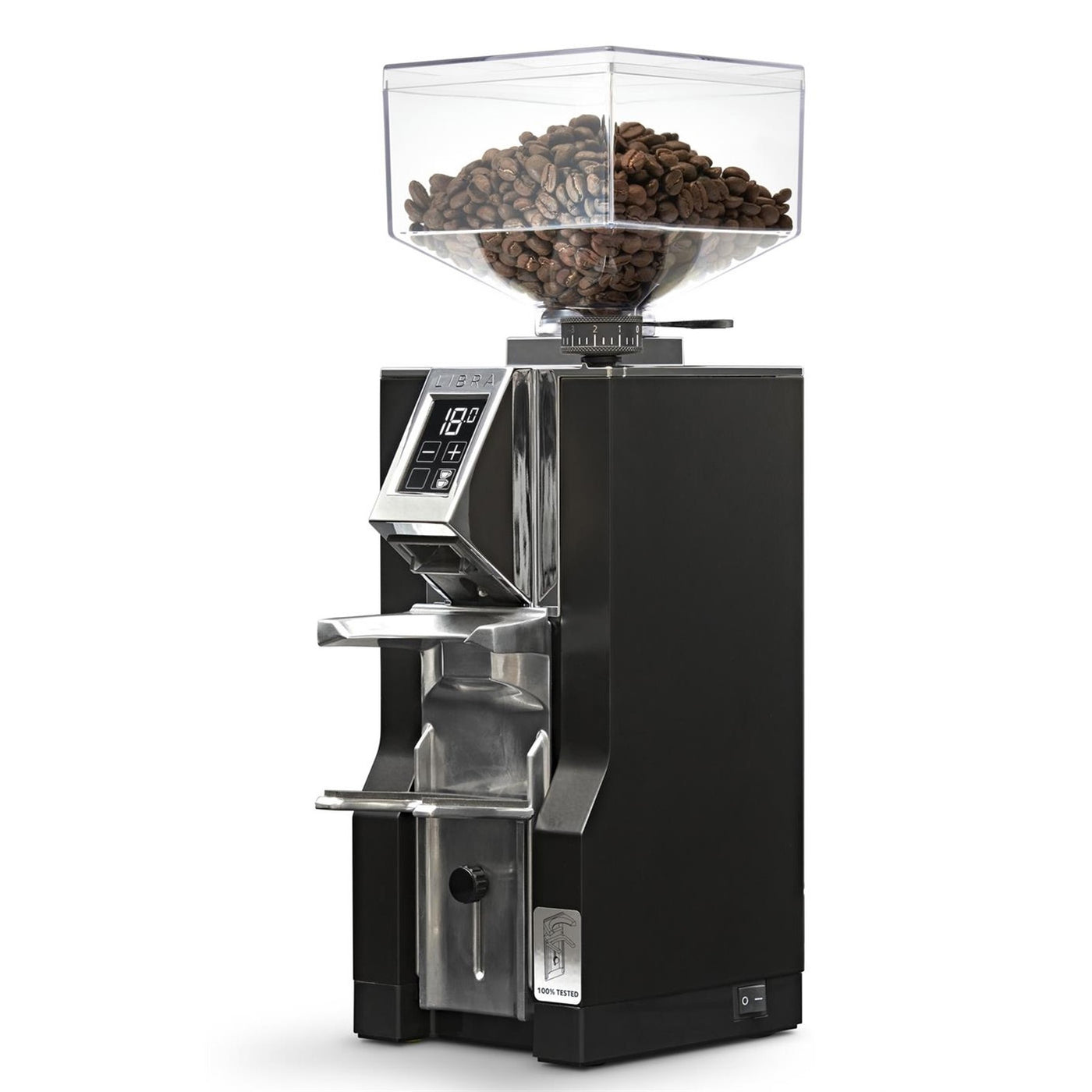 Eureka Mignon Libra Grind-By-Weight Stepless Espresso Coffee Grinder (55mm Burrs)
