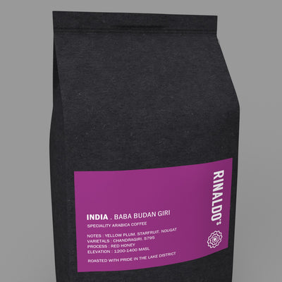 India: Baba Budan Giri Coffee - Single Origin - 100% Arabica
