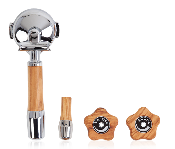 ECM olivewood rotary valve set