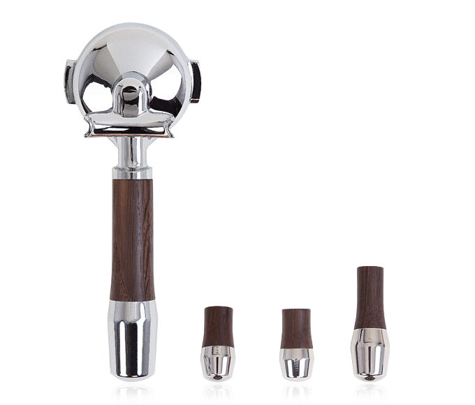 ECM smoked oak valve set