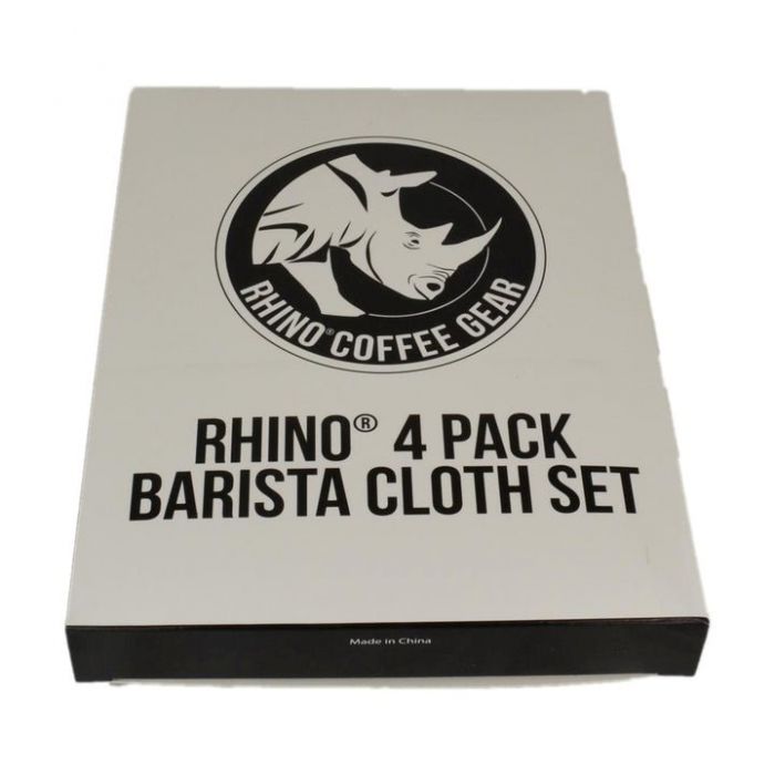 rhino 4 pack barista cloth set
