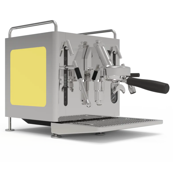 san remo cube in yellow and chrome