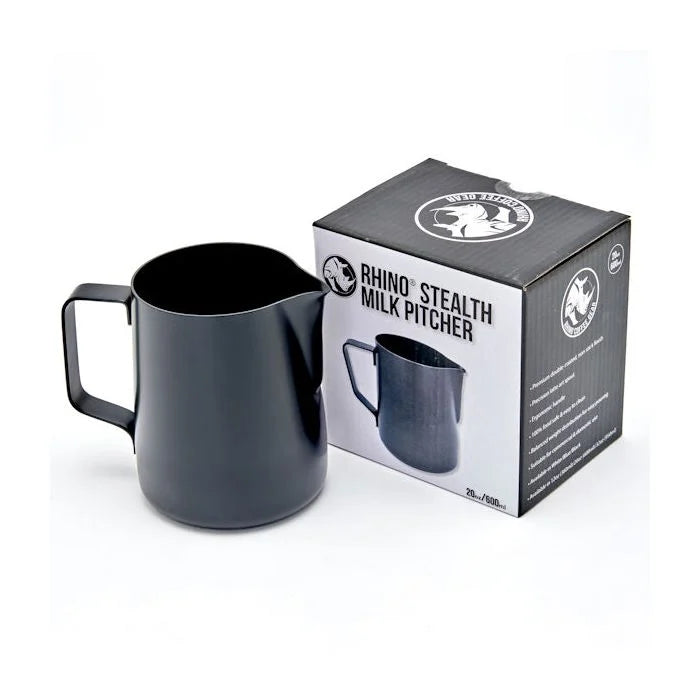 rhinowares black milk jug