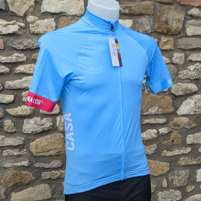 Casa - Cycling Jersey (Blue) - 100% Recycled Ocean Plastic