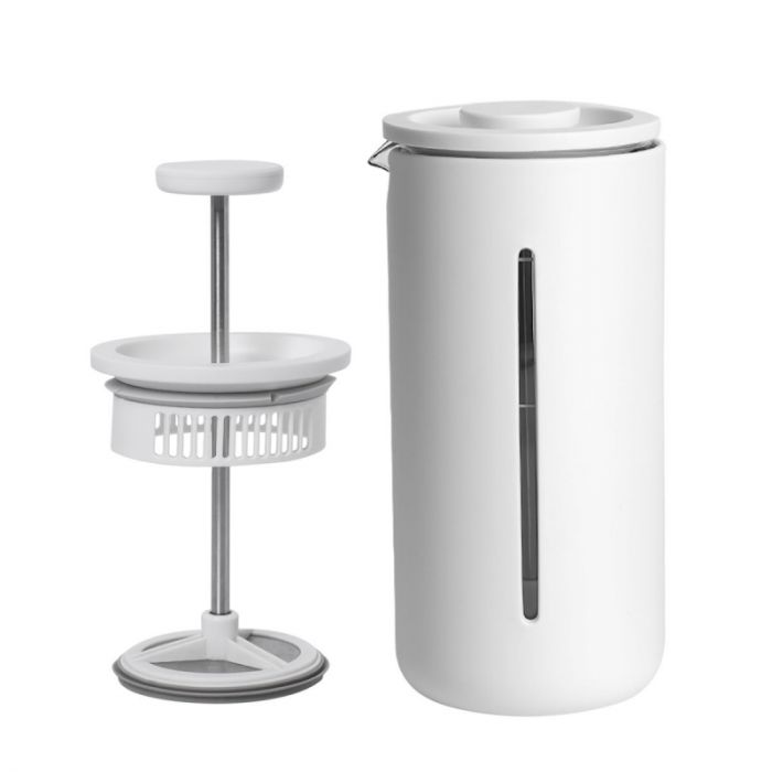 Timemore U French Press in White
